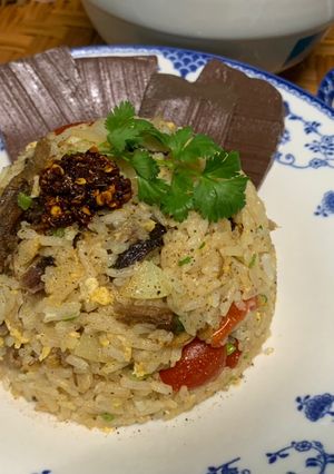 รูปของ ข้าวผัดเป็ดตุ๋นเห็ดหอม