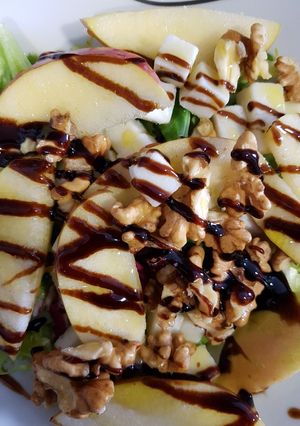 Una foto de Ensalada de manzana