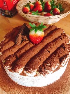 รูปของ เค้กทีรามิสุ(Tiramisu Chiffon Cake)