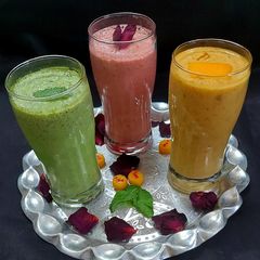A picture of Flavoured Thandai.