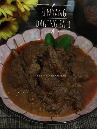 Langkah Gampang Menyiapkan Resep Rendang Daging Sapi yang Sempurna Anti Ribet, Mantap Sekali