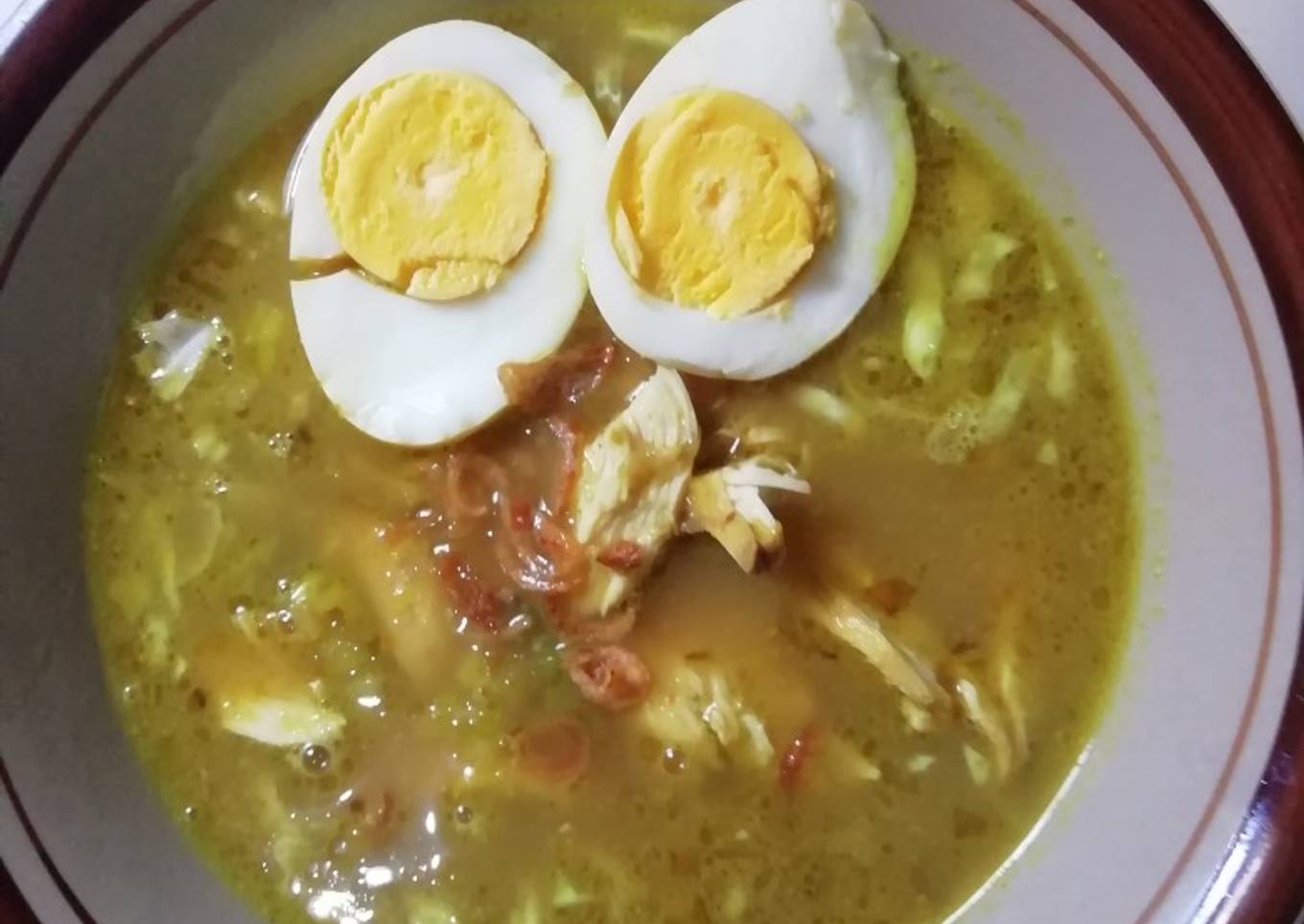 Soto Ayam bumbu Bamboe