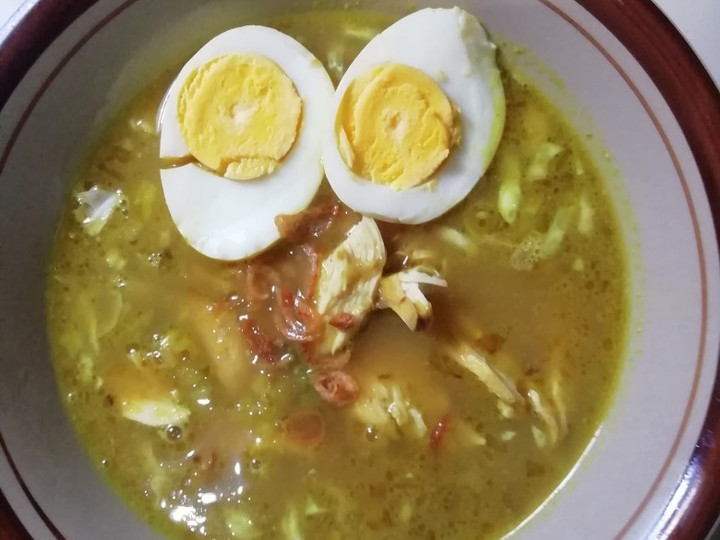 Resep: Soto Ayam bumbu Bamboe Irit Untuk Jualan