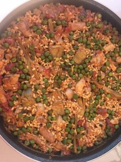Una foto de Arroz de Panceta y Costilla de cerdo
