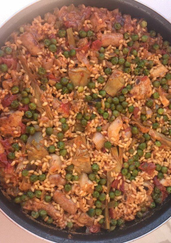 Una foto de Arroz de Panceta y Costilla de cerdo