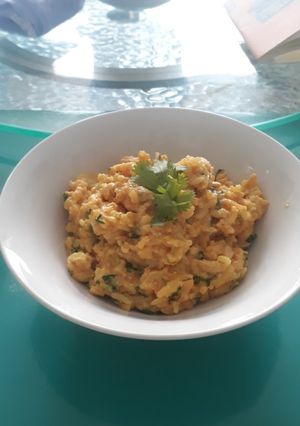 A picture of Fish Biryani (Indian Recipe).