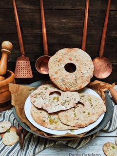 Foto di Pane svedese knäckebröd