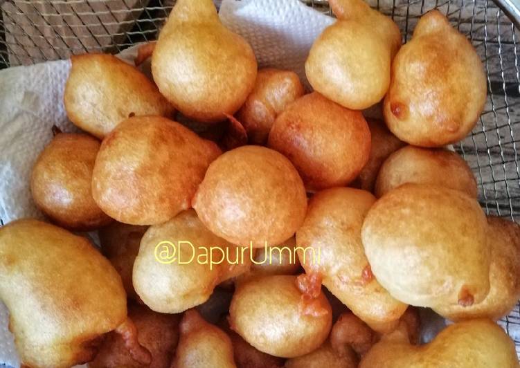 Resepi Cucur Kembung Manis Mudah 7 Bahan Resepi Populer