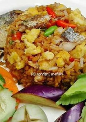 รูปของ ข้าวผัดน้ำพริกกะปิ