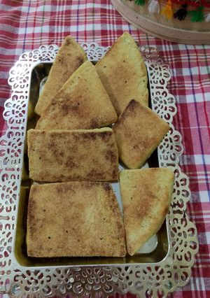 صورة لوصفة مثقبة الطاجين بزيت الزيتون(أغروم أقوران)