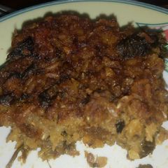 A picture of Savoury Rice Pudding.