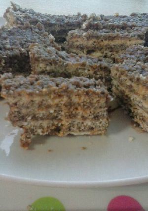 Una foto de Turrón de avena y chocolate, súper fácil!!