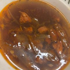 A picture of Chorizo Mistro Soup.