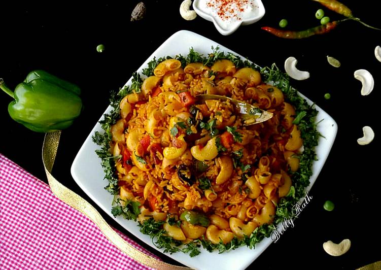 Step-by-Step Guide to Make Favorite Schezwan pasta pulao