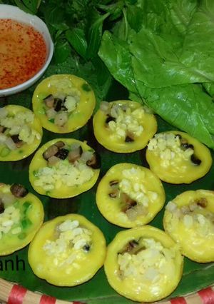 Hình của món Bánh Khọt Chay.