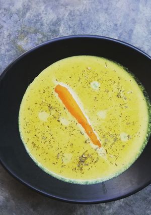รูปของ อาหารนานาชาติ 2019 25. Frozen veggies soup