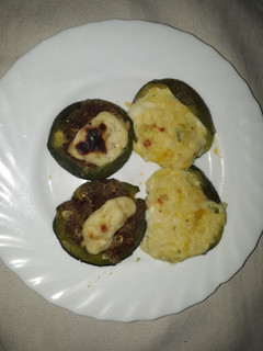 Una foto de Zapallitos rellenos express
