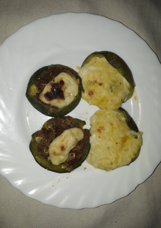 Una foto de Zapallitos rellenos express