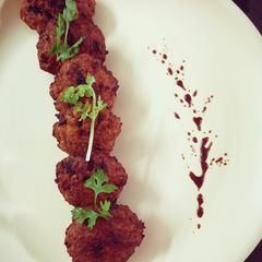 A picture of Dal vada(mixed dal).