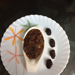 A picture of Kerala style spicy dates pickle.