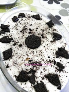 Una foto de Tarta de galleta Oreo