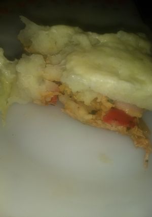 Una foto de Pastel de pollo EXQUISITO!
