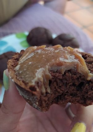 Una foto de Mini tortas de chocolate, sin azúcar 💣🍫☕