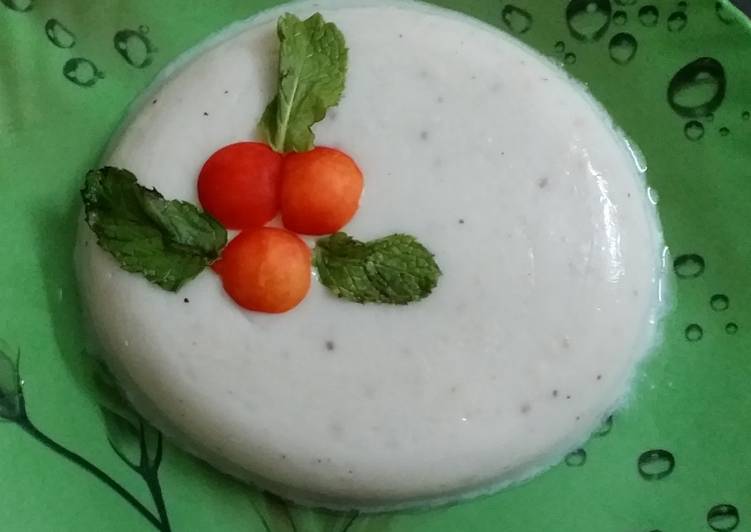 Recipe of Speedy Coconut milk pudding