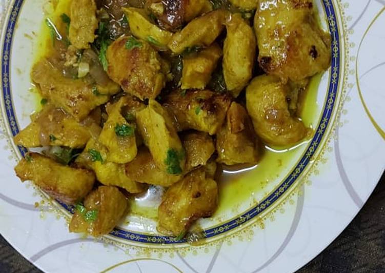 Recipe of Super Quick Homemade Zafrani chicken