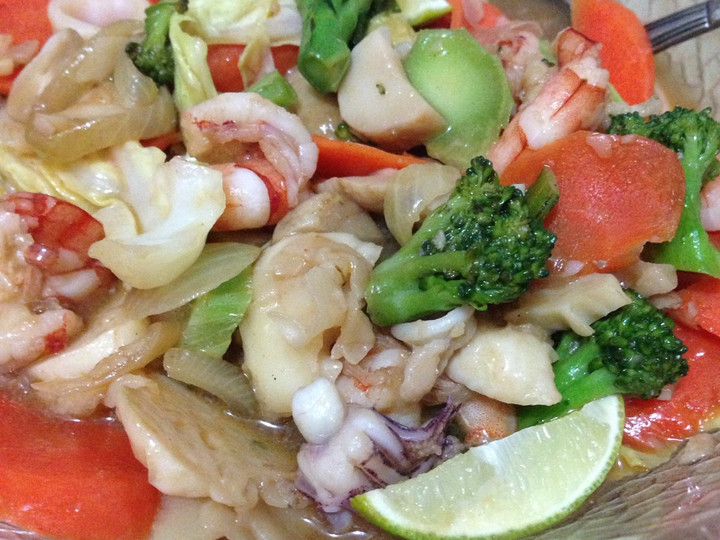 Resep Paklay Cah Seafood Anti Gagal