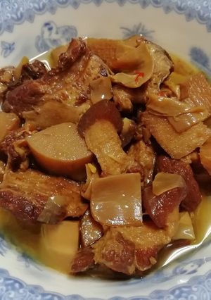 竹筍滷肉 的食譜成品照片