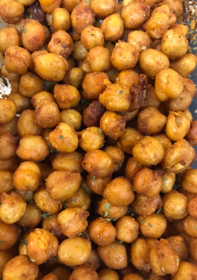 Una foto de Garbanzos crujientes en Airfryer Cosori