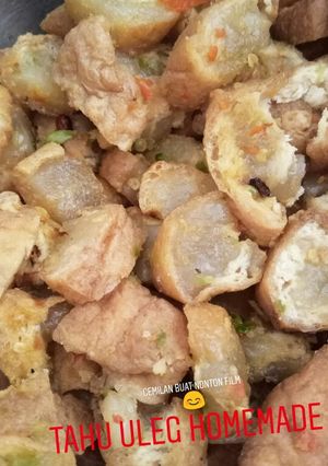 Foto resep Tahu cilok sambal korek
