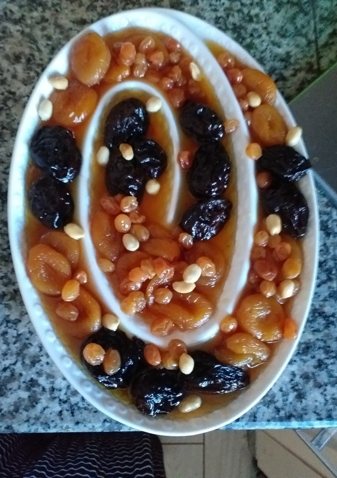 صورة لوصفة ديسار بالفواكه المجففة