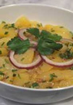 عکسی از دستور سلاد آلمانی