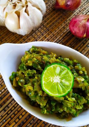 Foto resep Sambel Lombok Ijo (Cabe Hijau)