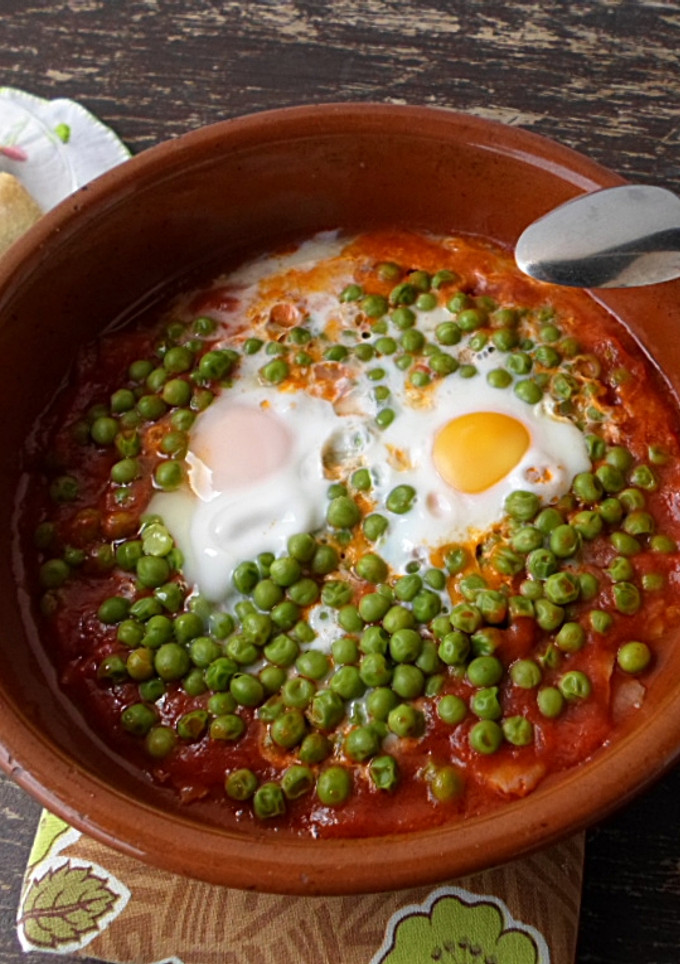 Una foto de Huevos al plato