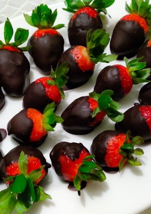 Foto resep Stroberi celup coklat