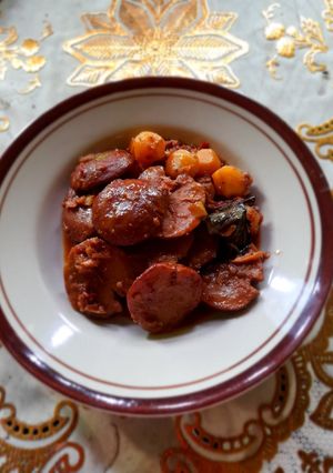 Foto resep Semur kentang jengkol endol takendol kendol