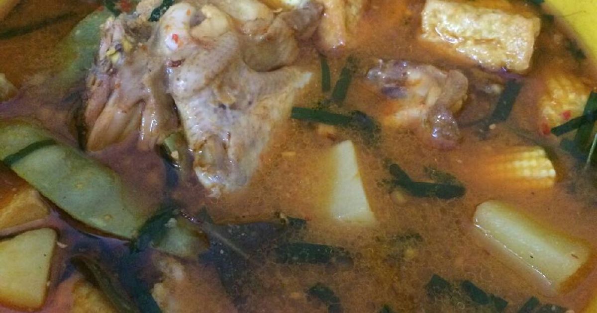 Gulai ayam (no santan),kentang campur2 highly recommended unt menu buka puasa