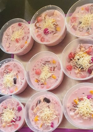 Foto resep Es buah bahagia