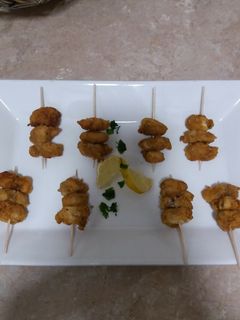 Una foto de Adobo de pez espada