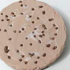 A picture of Ice cream cake.
