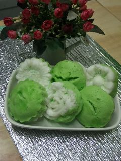 Foto resep Kue putu ayu