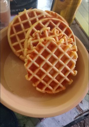 Una foto de Mi receta de Waffles^^