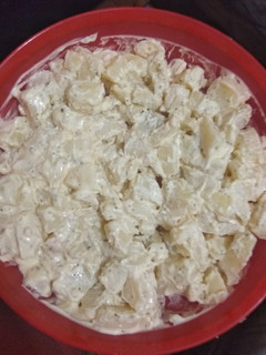 A picture of Simple potato salad.