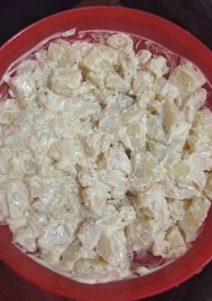 A picture of Simple potato salad.