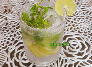 A picture of 5 Minutes Lemon Mint Virgin Mojito.