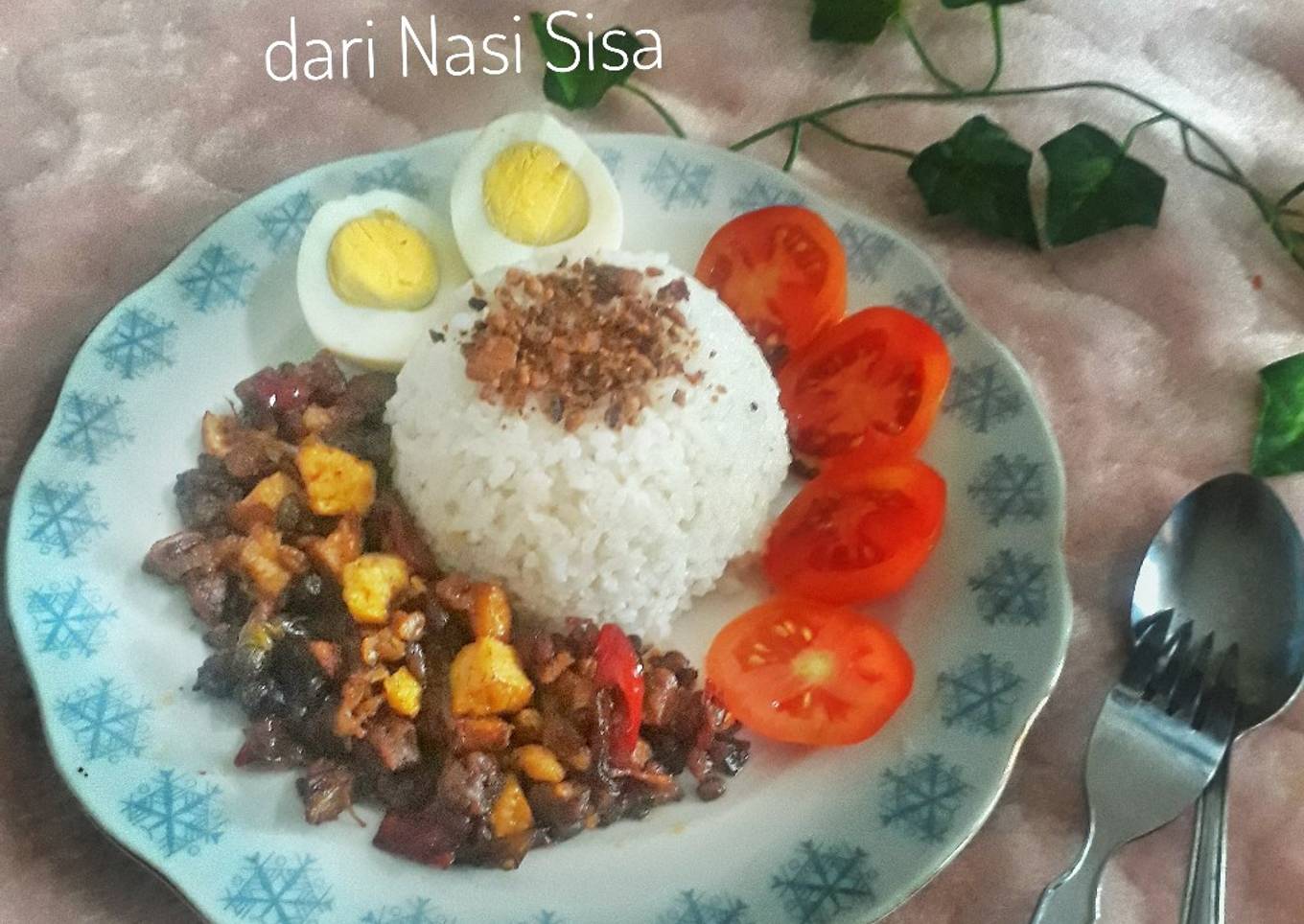 Nasi Uduk dari Nasi Sisa (pake Magic Com)