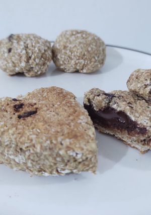 Una foto de Cookies de avena light (con chocolate)